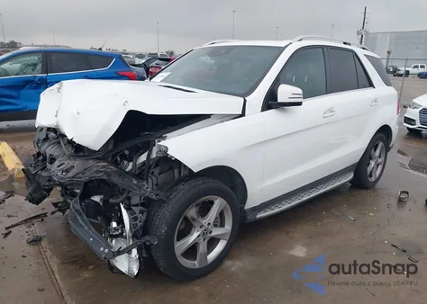 2017 Mercedes-Benz Gle 350 from USA, damaged, VIN 4JGDA5JB7HA976581